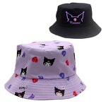 Sanrio Bucket Hat Manufacturer - OEM/ODM Custom Printed Kuromi Embroidery Visor