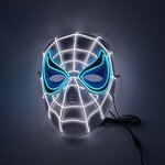 Superhero LED Mask Manufacturer - OEM/ODM Custom Halloween Pvc Spider Iron Man