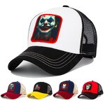 Joker Print Cap Manufacturer - OEM/ODM Custom 19 Styles Mesh Baseball Sunscreen