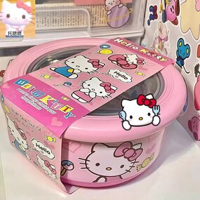 Hello Kitty Lunch Box Manufacturer - OEM/ODM Custom Stainless Steel Sealed Heat
