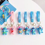 Stitch Keychain Manufacturer - OEM/ODM Custom 6 Styles Rubber 3D Keyring