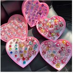 Sanrio Ring Set Manufacturer - OEM/ODM Custom 36 Pcs Cute Girl Gem Jewelry