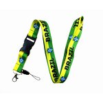 Soccer Lanyard Manufacturer - OEM/ODM Custom Polyester Detachable Keychain