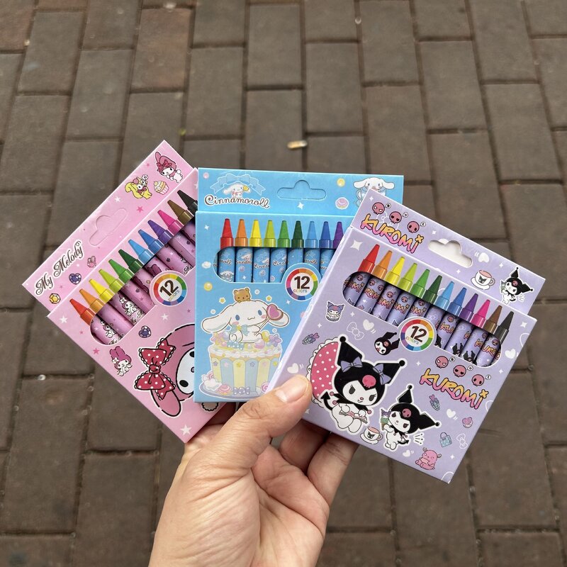 Sanrio Pencil Set Manufacturer - OEM/ODM Custom 12pcs Colorful HB Color Pencil