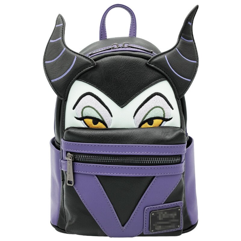 Maleficent Backpack Manufacturer - OEM/ODM Custom Lounge Fly PU Leather Schoolbag