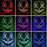 Halloween LED Mask Manufacturer - OEM/ODM Custom Glowing Sparkling Blood Horror