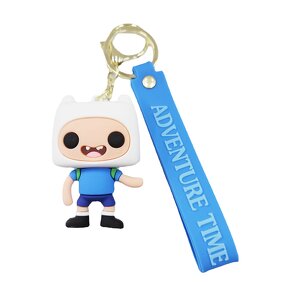 Adventure Time Keychain Manufacturer - OEM/ODM Custom 4 Styles Finn Bubblegum