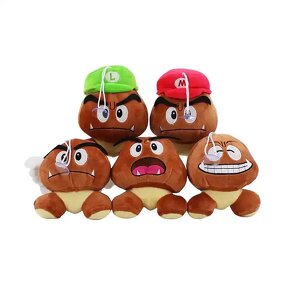 Mario Mushroom Plush Manufacturer - OEM/ODM Custom 6 Styles 15cm with Hat