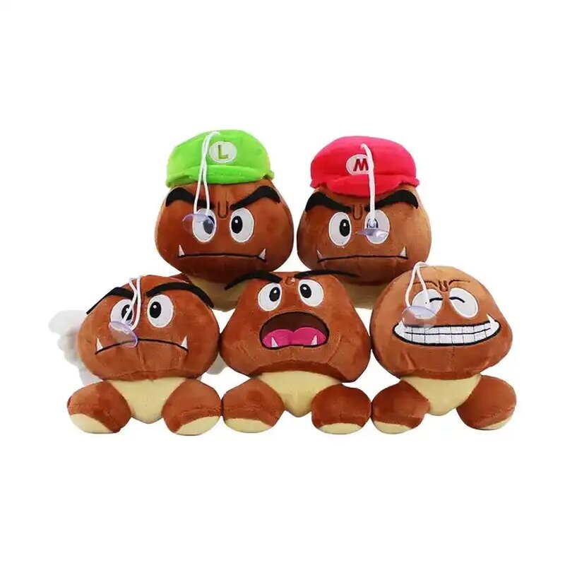 Mario Mushroom Plush Manufacturer - OEM/ODM Custom 6 Styles 15cm with Hat