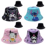 Cartoon Bucket Hat Manufacturer - OEM/ODM Custom Sonic Spider Man Embroidery