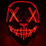 Halloween LED Mask Manufacturer - OEM/ODM Custom Glowing Sparkling Blood Horror