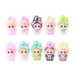 Rabbit Blind Box Manufacturer - OEM/ODM Custom 10pcs Kawaii Flocking Baby