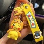 Eevee Keychain Manufacturer - OEM/ODM Custom 5 Styles Cos Pikachu Psyduck