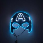 Superhero LED Mask Manufacturer - OEM/ODM Custom Halloween Pvc Spider Iron Man