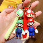 Mario Key Chain Manufacturer - OEM/ODM Custom 10 Style 3D Backpack Pendant