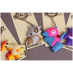 Gengar Keychain Manufacturer - OEM/ODM Custom 5 Styles Cubone Abra Rubber