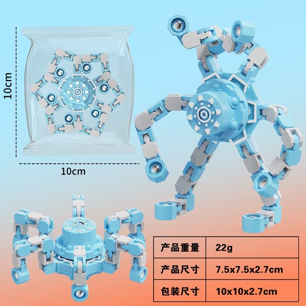 Transformable Fidget Spinner Manufacturer - OEM/ODM Custom Stress Relief ADHD Toy