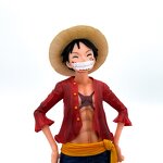 Luffy Car Figure Manufacturer - OEM/ODM Custom 18CM Removable PVC Decoration