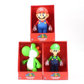Mario Figure Set Manufacturer - OEM/ODM Custom 9 Styles Pvc Large Box
