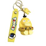 Eevee Keychain Manufacturer - OEM/ODM Custom 5 Styles Cos Pikachu Psyduck