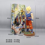 Dragon Ball Figure Manufacturer - OEM/ODM Custom 42cm 3 Pcs Goku Vegeta Piccolo