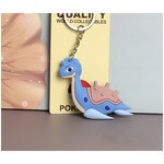 Lapras Keychain Manufacturer - OEM/ODM Custom 5 Styles 5-7cm 3D Keyring