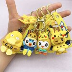 Eevee Keychain Manufacturer - OEM/ODM Custom 5 Styles Cos Pikachu Psyduck
