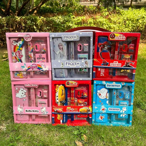 School Stationery Set Manufacturer - OEM/ODM Custom 17style Cute Cartoon KT