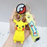 Pokemon Keychain Set Manufacturer - OEM/ODM Custom 10 Styles Pikachu Squirtle