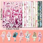 Sailor Moon Sticker Set Manufacturer - OEM/ODM Custom 10 Pcs DIY Puzzle Waterproof