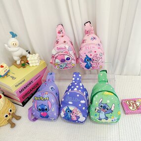 Stitch Chest Bag Manufacturer - OEM/ODM Custom Cartoon Crossbody Kids Waist