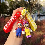 Mario Key Chain Manufacturer - OEM/ODM Custom 10 Style 3D Backpack Pendant