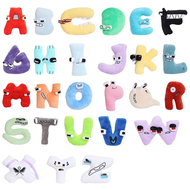 Alphabet Plushies Manufacturer - OEM/ODM Custom 8.66 Inches Letter Stuffed