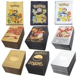 Pokemon Card Set Manufacturer - OEM/ODM Custom 55 Pcs Gold Foil 4 Languages