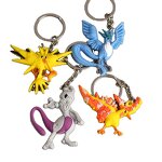 Pokemon Legendary Keychain Manufacturer - OEM/ODM Custom 4 Styles Articuno Moltres