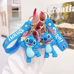 Stitch Keychain Manufacturer - OEM/ODM Custom 6 Styles Rubber 3D Keyring