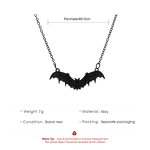Skeleton Necklace Manufacturer - OEM/ODM Custom Halloween Punk Gothic Pendant