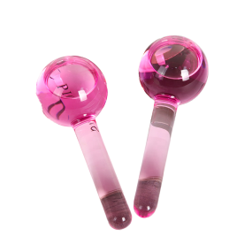 Cryo Skincare Tools Supplier - Bulk Cooling Liquid Glass Massage Roller Ball
