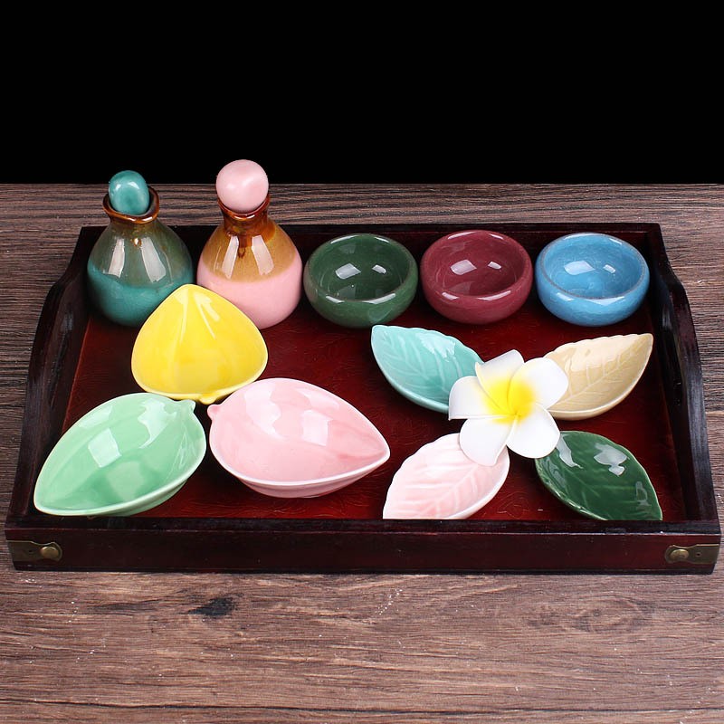 Oil Dispenser Manufacturer - OEM Creative Porcelain Vial Ceramic Lid