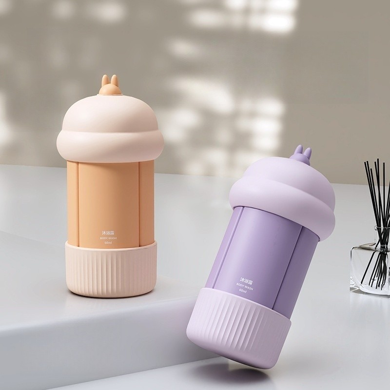 Travel Dispenser Factory - Bulk 4-in-1 Leak-Proof 60ml Bottle Set