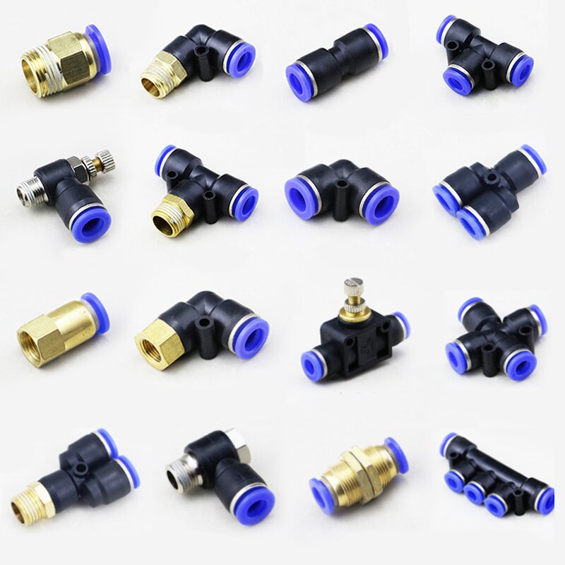 Air Compressor Fitting Manufacturer - OEM/ODM Custom 1/8-1/2 Push Quick Release