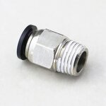 Quick Connector Manufacturer - OEM/ODM Custom PC M5 1/8-1/2 Push-in Pneumatic
