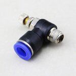 Speed Control Valve Manufacturer - OEM/ODM Custom BSP M5 SL Manual Throttle