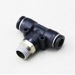 T-Type Fitting Manufacturer - OEM/ODM Custom PB Series 4-16mm 3-Way Elbow