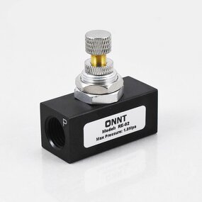 Air Throttle Valve Manufacturer - OEM/ODM Custom RE Series G1/8-G1/2 Adjustable