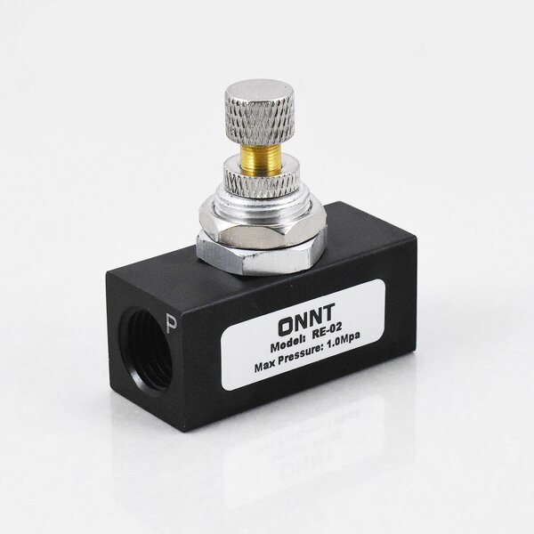 Air Throttle Valve Manufacturer - OEM/ODM Custom RE Series G1/8-G1/2 Adjustable