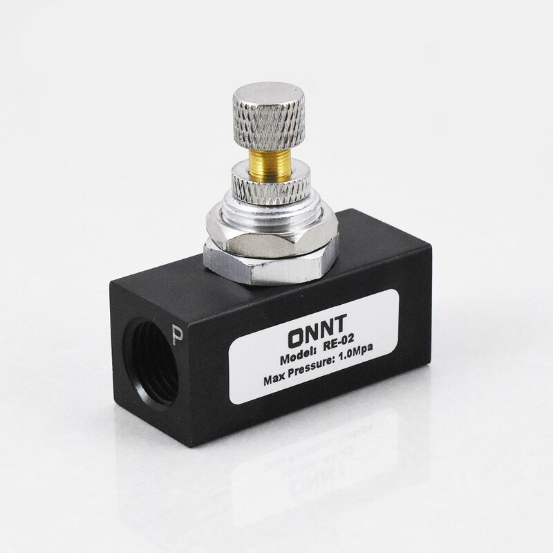 Air Throttle Valve Manufacturer - OEM/ODM Custom RE Series G1/8-G1/2 Adjustable