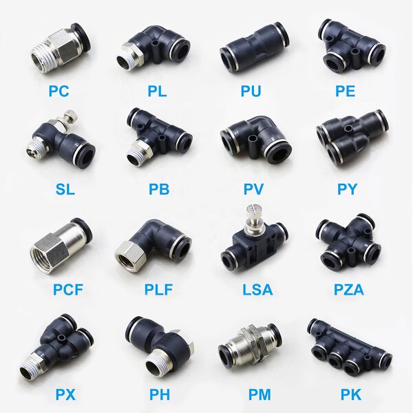Push to Connect Fitting Manufacturer - OEM/ODM Custom 1/8-1/2 Union Plastic