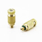 Brass Mist Nozzle Manufacturer - OEM/ODM Custom 0.2-0.8mm Anti Drip Water