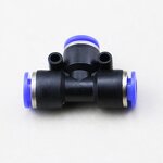 PE Series Fitting Manufacturer - OEM/ODM Custom 4-16mm 3 Way T Type Plastic